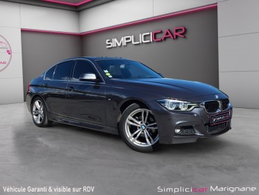 Bmw serie 3 f30 lci 318d 150 ch m sport a / toit ouvrant / tete haute / camera ar / full led / garantie 12 mois occasion...