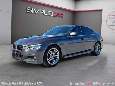 Bmw serie 3 f30 lci 318d 150 ch m sport a / toit ouvrant / tete haute / camera ar / full led / garantie 12 mois occasion...
