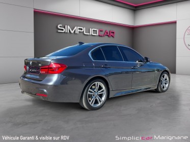Bmw serie 3 f30 lci 318d 150 ch m sport a / toit ouvrant / tete haute / camera ar / full led / garantie 12 mois occasion...