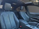 Bmw serie 3 f30 lci 318d 150 ch m sport a / toit ouvrant / tete haute / camera ar / full led / garantie 12 mois occasion...