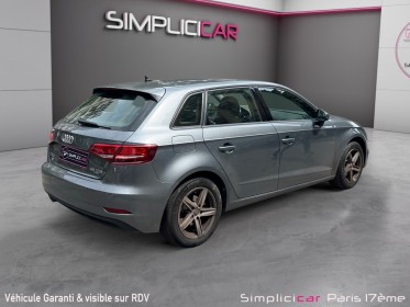 Audi a3 sportback 1.5 tfsi cod 150 design/mmi/drive cockpit/carplay occasion paris 17ème (75)(porte maillot) simplicicar...
