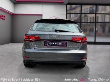 Audi a3 sportback 1.5 tfsi cod 150 design/mmi/drive cockpit/carplay occasion paris 17ème (75)(porte maillot) simplicicar...