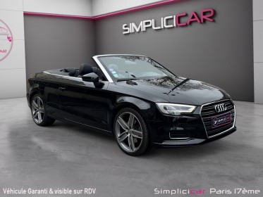 Audi a3 cabriolet 2.0 tfsi 190 s tronic 7 design luxe - keyless - camÉra de recul - virtual cockpit occasion paris 17ème...