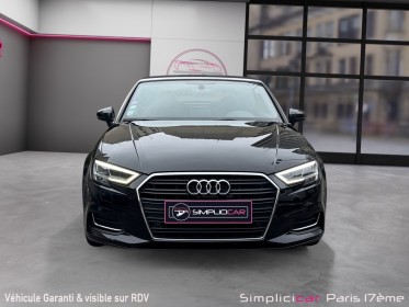 Audi a3 cabriolet 2.0 tfsi 190 s tronic 7 design luxe - keyless - camÉra de recul - virtual cockpit occasion paris 17ème...