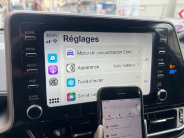 Toyota c-hr hybride my20 1.8l dynamic, caméra de recul, apple carplay, garantie 12 mois. occasion simplicicar villejuif ...