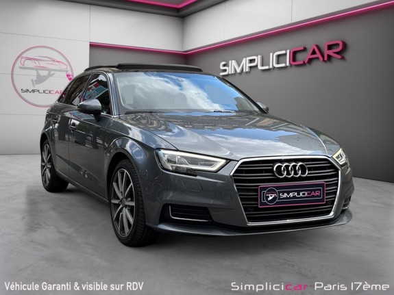 Audi a3 sportback 35 tfsi cod 150 s tronic 7 virtual ockpit/entretien audi/toit ouvrant/garantie 12 mois occasion paris...