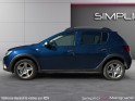 Dacia sandero 1.5 dci 90cv stepway prestige radar ar/bluetooth/regulateur - garantie 12 mois - occasion simplicicar marignane...