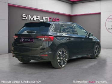 Skoda fabia 1.5 tsi 150 ch dsg7 monte-carlo - caméra - carplay - garantie 12 mois occasion simplicicar nimes - rb auto...