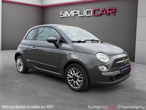 Fiat 500 1.2 8v 69 ch lounge / clim / boite auto / critair 1 occasion champigny-sur-marne (94) simplicicar simplicibike france