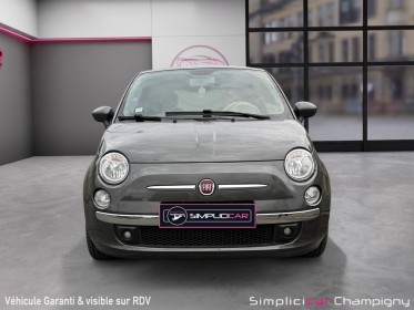 Fiat 500 1.2 8v 69 ch lounge / clim / boite auto / critair 1 occasion champigny-sur-marne (94) simplicicar simplicibike france