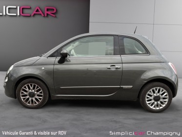 Fiat 500 1.2 8v 69 ch lounge / clim / boite auto / critair 1 occasion champigny-sur-marne (94) simplicicar simplicibike france