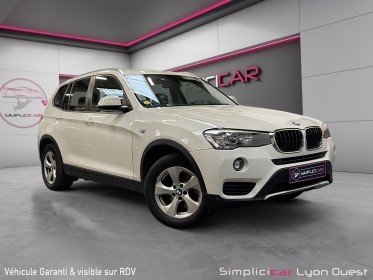Bmw x3 f25 lci xdrive20d 190ch executive a - garantie 12 mois occasion simplicicar lyon ouest simplicicar simplicibike france