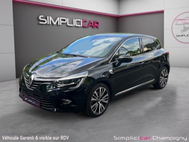 Renault clio v tce 130 edc initiale paris - garantie 12mois - carplay - systeme d alarme - sono bose - camera de recul...
