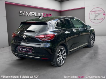 Renault clio v tce 130 edc initiale paris - garantie 12mois - carplay - systeme d alarme - sono bose - camera de recul...