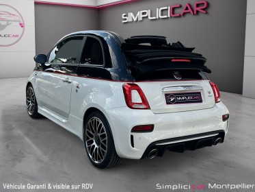 Fiat 500c abarth 1.4 turbo t-jet 165 ch turismo radar de recul garantie 12 mois occasion montpellier (34) simplicicar...