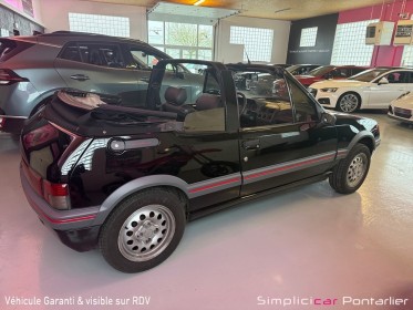Peugeot 205 cti 1.6 cabriolet collector numÉrotÉ occasion simplicicar pontarlier simplicicar simplicibike france
