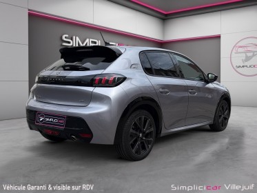 Peugeot 208 2022 puretech 100 ss eat8 gt toit panoramique siège chauffant/electrique carplay garantie 12 mois occasion...