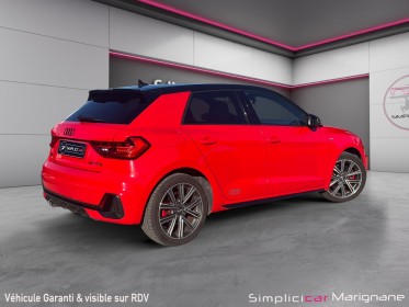 Audi a1 sportback 40 tfsi 200 ch s tronic 6 s line -carplay-keyless go-drive select-garantie 12 mois- occasion simplicicar...