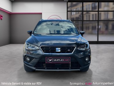 Seat arona 1.0 tgi 90 ch fr camera sieges chauffants kit main libre carplay garantie 12 mois occasion montpellier (34)...