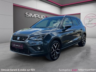 Seat arona 1.0 tgi 90 ch fr camera sieges chauffants kit main libre carplay garantie 12 mois occasion montpellier (34)...