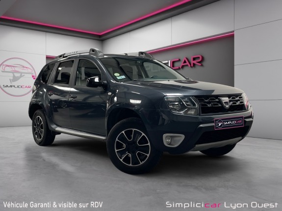 Dacia duster dci 110 4x2 black touch 2017 - 1ère main - garantie 12 mois occasion simplicicar lyon ouest simplicicar...