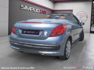 Peugeot 207 cc 1.6 vti 16v 120ch féline a occasion simplicicar frejus  simplicicar simplicibike france