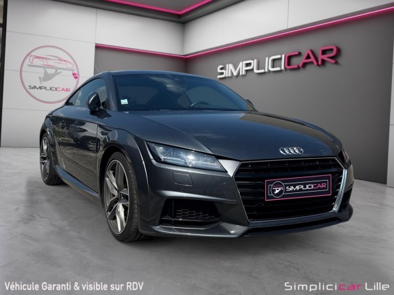 Audi tt coupe 2.0 tfsi 230 s tronic 6 s line occasion simplicicar lille  simplicicar simplicibike france