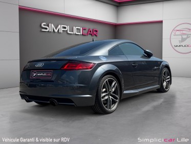 Audi tt coupe 2.0 tfsi 230 s tronic 6 s line occasion simplicicar lille  simplicicar simplicibike france