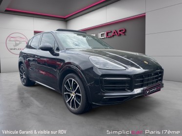 Porsche cayenne e-hybrid 3.0 v6 462 ch tiptronic bva volant et pavillon alcantara / suivi porsche / tv arriÈre porsche...