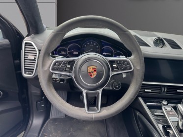 Porsche cayenne e-hybrid 3.0 v6 462 ch tiptronic bva volant et pavillon alcantara / suivi porsche / tv arriÈre porsche...
