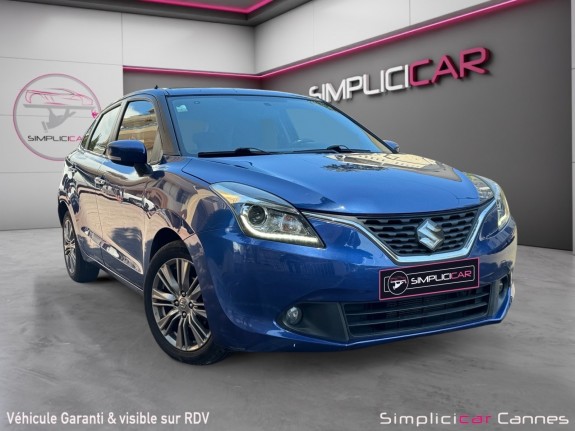 Suzuki baleno 1.2 dualjet pack occasion cannes (06) simplicicar simplicibike france