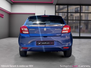Suzuki baleno 1.2 dualjet pack occasion cannes (06) simplicicar simplicibike france