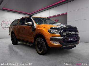 Ford ranger double cabine 3.2 tdci 200 stopstart 4x4 wildtrak occasion simplicicar pau simplicicar simplicibike france