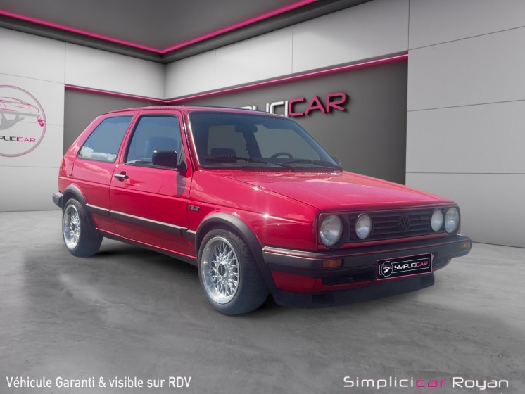Volkswagen golf 1.8i 16s gti restaurée en 2025 / origine france garantie 12 mois occasion simplicicar royan simplicicar... Volkswagen golf 1.8i 16s gti restaurée en 2025 / origine france garantie 12 mois occasion simplicicar royan simplicicar...