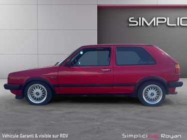 Volkswagen golf 1.8i 16s gti restaurée en 2025 / origine france garantie 12 mois occasion simplicicar royan simplicicar...