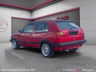 Volkswagen golf 1.8i 16s gti restaurée en 2025 / origine france garantie 12 mois occasion simplicicar royan simplicicar...