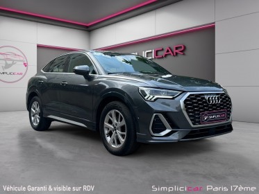 Audi q3 sportback 35 tdi 150 ch s tronic 7 s line/siege chauffant/camera de recul/garantie 12 mois occasion paris 17ème...