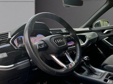 Audi q3 sportback 35 tdi 150 ch s tronic 7 s line/siege chauffant/camera de recul/garantie 12 mois occasion paris 17ème...