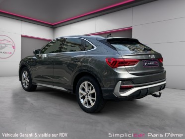 Audi q3 sportback 35 tdi 150 ch s tronic 7 s line/siege chauffant/camera de recul/garantie 12 mois occasion paris 17ème...