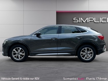 Audi q3 sportback 35 tdi 150 ch s tronic 7 s line/siege chauffant/camera de recul/garantie 12 mois occasion paris 17ème...