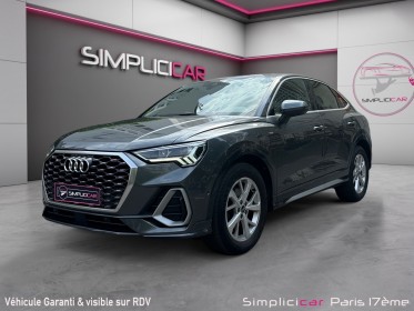 Audi q3 sportback 35 tdi 150 ch s tronic 7 s line/siege chauffant/camera de recul/garantie 12 mois occasion paris 17ème...