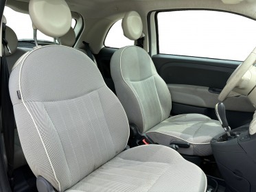 Fiat 500 70 ch lounge climatisation occasion simplicicar orgeval  simplicicar simplicibike france