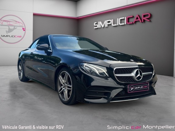 Mercedes classe e coupe 220 d 9g-tronic 4-matic amg line cabriolet sièges chauffants ventilés virtual cockpit caméra...