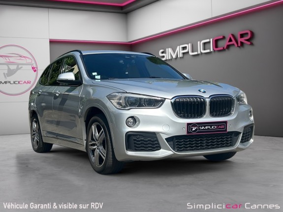 Bmw x1 f48 sdrive 18d 150 ch bva8 m sport occasion cannes (06) simplicicar simplicibike france