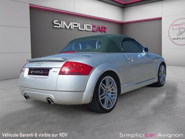 Audi tt roadster 1.8t 225ch. quattro - boite manuelle avec coupe-vent en verre  commande électrique windstop occasion...