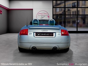 Audi tt roadster 1.8t 225ch. quattro - boite manuelle avec coupe-vent en verre  commande électrique windstop occasion...