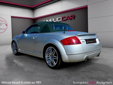 Audi tt roadster 1.8t 225ch. quattro - boite manuelle avec coupe-vent en verre  commande électrique windstop occasion...