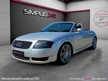 Audi tt roadster 1.8t 225ch. quattro - boite manuelle avec coupe-vent en verre  commande électrique windstop occasion...