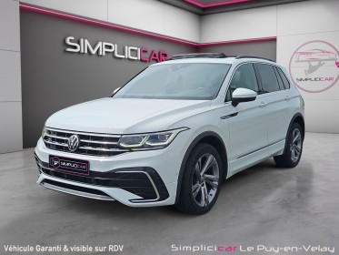 Volkswagen tiguan 2.0 tdi 150ch dsg7 r-line occasion simplicicar velay simplicicar simplicibike france