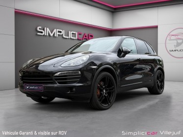 Porsche cayenne s 4.8l v8 400 cv toit ouvrant sièges chauffants full option/entretient complet/carnet porsche garantie 12...